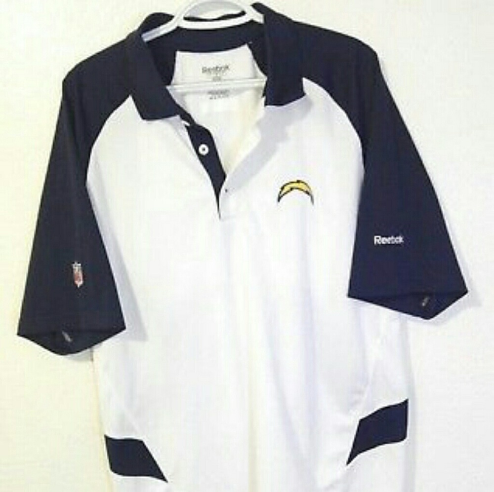 💙Chargers NFL Football Reebok Play Dry